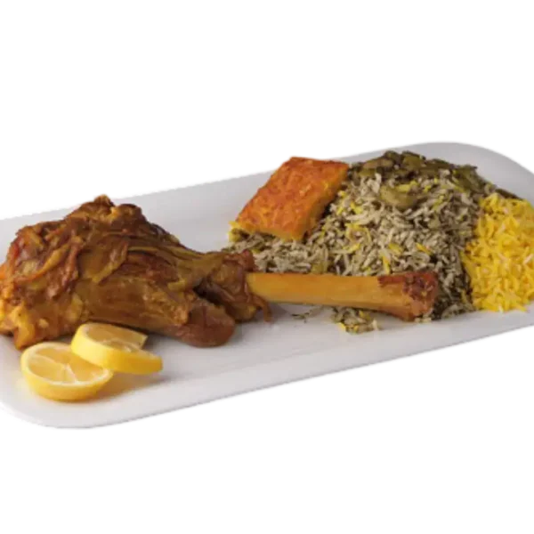 باقالی پلو با ماهیچه گوسفندی