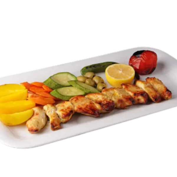 خوراک جوجه کباب زعفرانی