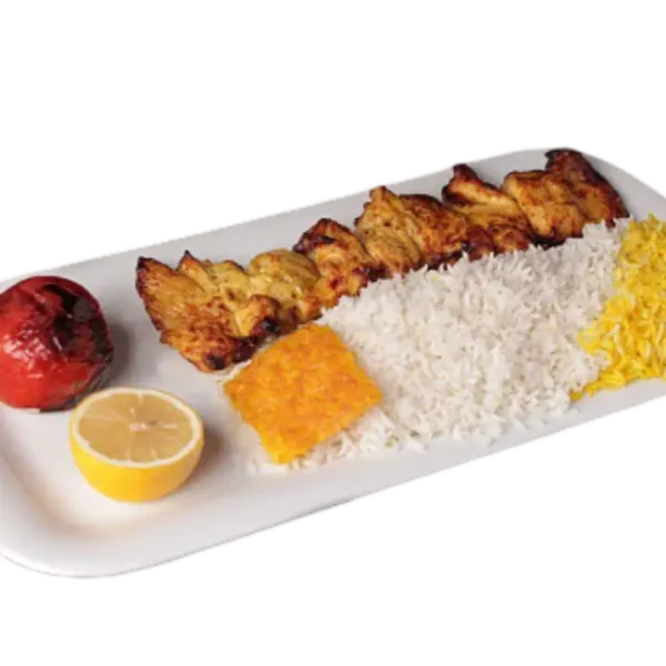 چلو جوجه کباب با استخوان